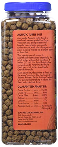 Zoo Med Natural Maintenance Formula Aquatic Turtle Food - size: 12 Ounce (Pack of 1)