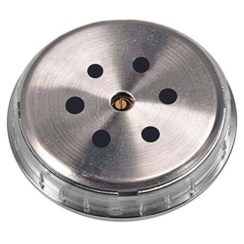 Medium Round Analog Hygrometer Humidity Gauge for Humidors - Color: Chrome - color: Chrome