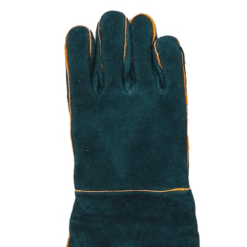 Animal Handling Gloves Bite Proof, Animal Handling Gloves, Animal Handling AntiBite Gloves Puncture & Scratch Resistant for Cat Dog Snake Falcon Grabbing Reptile (Large)