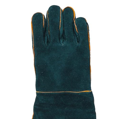 Animal Handling Gloves Bite Proof, Animal Handling Gloves, Animal Handling AntiBite Gloves Puncture & Scratch Resistant for Cat Dog Snake Falcon Grabbing Reptile (Large)