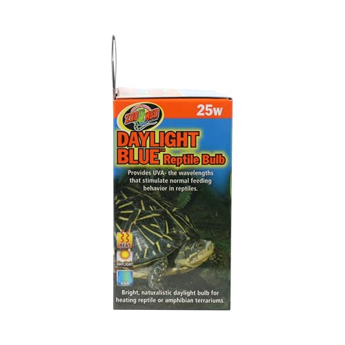 Zoo Med 3 Pack of Daylight Blue Reptile Bulbs, 25 Watts