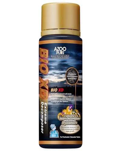 AZOOPLUS BIO XD Extreme Decomposer Nitrifying Bacteria for Freshwater and Saltwater Fish Tank 4.05 Ounces - size: 4.05 oz