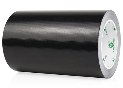 BOMEI PACK Adhesive Black Aluminum Foil Heat Shield Tape Barrier 7in x 66ft, Fiberglass Thermal Insulation Reflective Material High Temp Protection 1 Pack - size: 7inch x 66ft