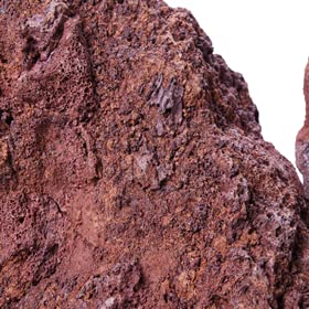 Red Lava Stone Natural Aquascaping Rock 16lb Planted Aquarium Decor | Porous rock; cichlid and terrarium - size: 03 Red Lava Stones（3-10inch,16lbs）