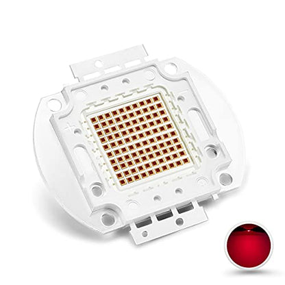 CHANZON High Power Led Chip 100W Far Red Plant Grow Light 730nm | (3000mA / DC 18V - 20V / 100 Watt) SMD COB Emitter Diode Components Bead for DIY Growing Lamps - color: P) Far-red Ir (730nm)