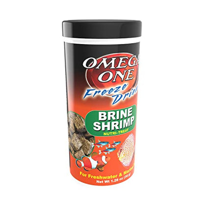 Omega One Freeze Dried Brine Shrimp, 1.28 oz