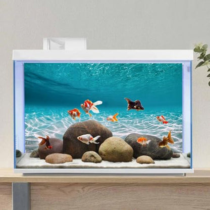 AWERT 36x24 inches Undersea Aquarium Background Pool Ocean Floor Aquarium Background Underwater Fish Tank Background - size: 36x24in/90x60cm