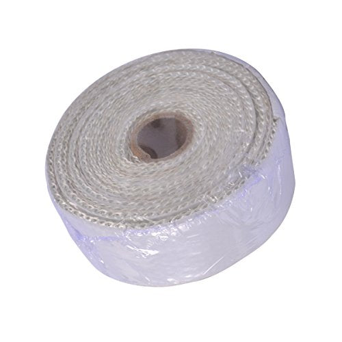 Heat Shield tape, Self-Adhesive Heat Reflective Tape Roll, Adhesive Backed Heat Barrier for Car, Truck, Motorcycle (1.5"X 15') - color: White Heat Shield Tape *1