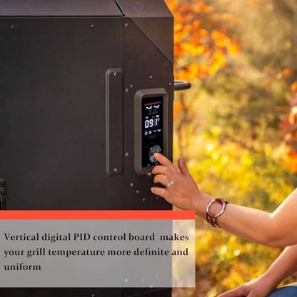 Replacement 80147 Digital PID Vertical Control Board Parts for PBV4PS2, Compatible with Pit Boss Pro Series II 4-Series Wood Pellet Vertical Smoker, Comes with WiFi and Bluetooth Function - size: 80147