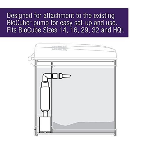 Coralife Aquarium Fish Tank Marine Salt Water Turbo-Twist UV Sterilizer, Mini, For BioCubes