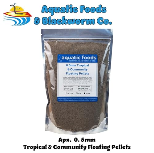 0.5mm - 1/64" Tropical & Community Fish Floating Micro Pellets-WL... 2-lbs - size: 2 Pound (Pack of 1)