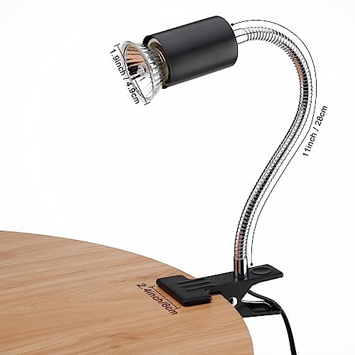 ReptileHeat Lamp The Adjustable Temperature and 360 ° Rotating Hose Crawlers Heating Lights, for Turtles, Lizards, Beard Dragons and Other Amphibious Pets - color: Yellow Lamp With Rotating Arm