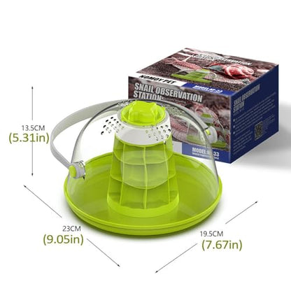 Spider Breeding Box Breathable Portable Mini Pet House Ventilation Holes | Reptile Terrarium for Small Animals Silkworms Snails Turtles
