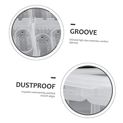 Reptile Breeding Box Egg Incubation Tray Heavy Duty for Snakes Geckos and Lizards - color: White