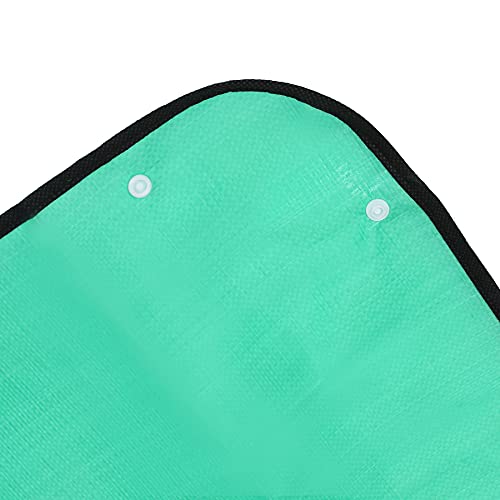 RESTCLOUD Indoor Plant Repotting Mat Potting Tray, Poo Poo Platter for Butterfly Cage, 19.6 x 19.6 Inches, Green, Set of 2 (26 x 26 Inches Set of 2) - size: 26 x 26 Inches Set of 2