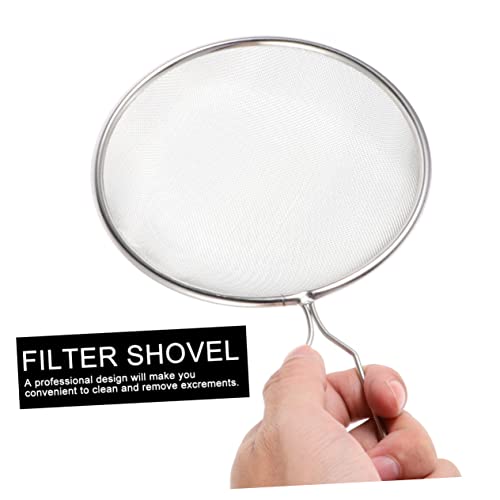 KESYOO Reptile Sand Shovel High Density Mesh Cleaning Scoop for Terrarium Supplies Suitable for Tortoise Lizard Snake Scorpion Efficient Waste Removal Tool