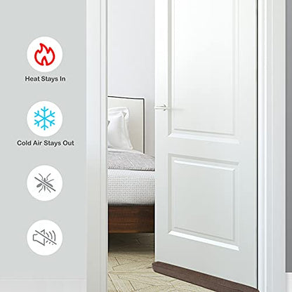 48 Inch Draft Stopper for Bottom of Doors and Windows, Heavy Duty Sound Proof Door Draft Guard Gap Snake, Weighted Under Door Noise/Cold Air/Wind Blocker, 2.6Lbs - size: 48"