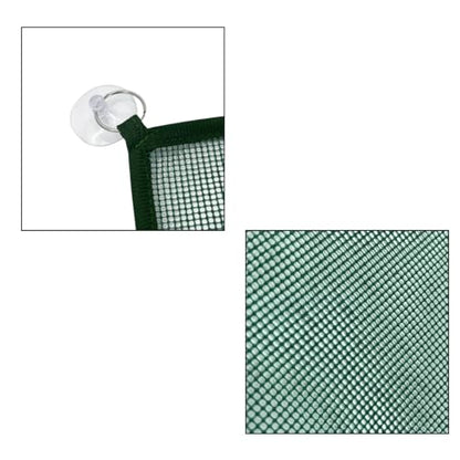 2 Pcs Bearded Dragon Lizard Hammock, Geckos Hammock, Breathable Mesh Reptile Hammock, Suitable for Iguanas, Anoles, Geckos, Snakes, Chameleon（Green） - color: Green