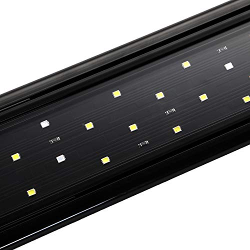 AQUANEAT LED Aquarium Light Full Spectrum for 24 Inch to 30 Inch Fish Tank Light Fresh Water - size: 24"-30"