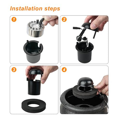 Mist Maker Fogger with Splash Guard for Halloween