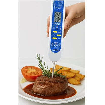 D-175 Contact/Infrared Dual-Purpose Thermometer IP65, Fast Response 3 Seconds