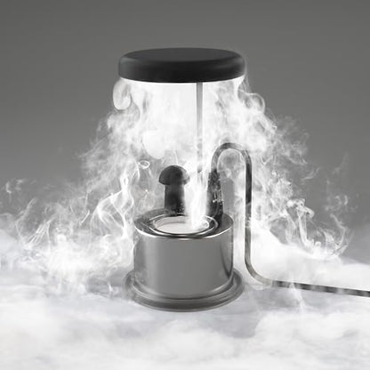 Landen PLANTBRIZ Heavy-Duty Mist Maker with Protective Cap - Advanced Longevity Ultrasonic Fogger for Aquariums, Terrariums, Paludariums - Silent & Energy-Efficient