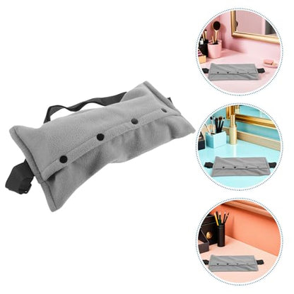 ibasenice 2pcs Bearded Dragon Sling Carrier Chest Bag with Adjustable Strap, Lightweight Travel Pet Carrying Case for Lizards and Small Reptiles, Elegant Gray Outdoor Transport Pouch