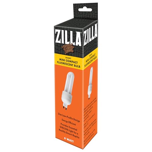 Zilla Mini Compact Fluorescent Bulbs Desert,White - style: Desert