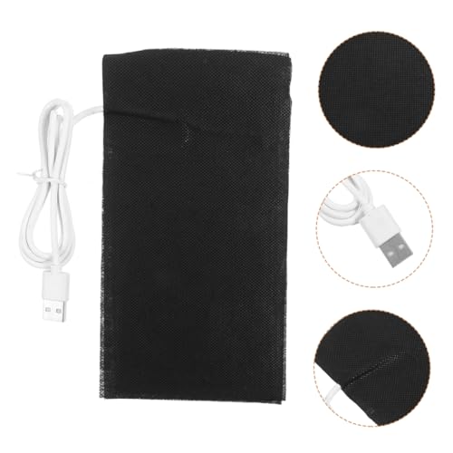 VANZACK 2pcs USB Reptile Heat Pad Under Tank Mat for Small Animals Materials Convenient Temperature Control for Crabs and Reptiles Gentle Heating
