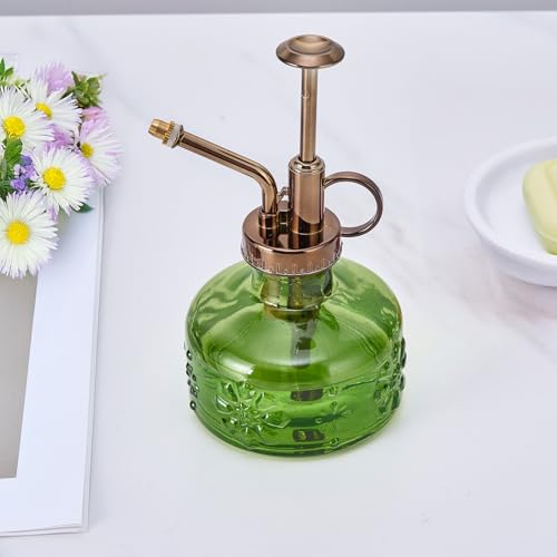 1 Pcs Plant Mister Green, Mister Spray Bottle 2.7 * 5.9in - color: Green
