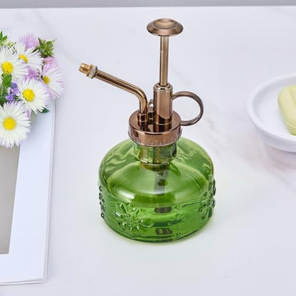 1 Pcs Plant Mister Green, Mister Spray Bottle 2.7 * 5.9in - color: Green