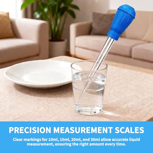 2 Pack Aquarium Gravel Cleaner Siphon, Manual Fish Tank Waste Remover Pipette, Handheld Aquarium Siphon Pump for Cleaning Fish Tank Sand, Debris