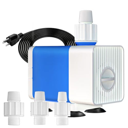 Fountain Pumps 530GPH Submersible Water Pump Outdoor with 6.9ft. High Lift | with 6.5ft. Power Cord, Small Aquarium Water Pump for Ponds, Fountains, Graden, Water feature, Fish Tank - size: 530GPH Adjustable flow