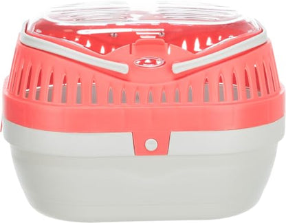 Trixie Pico Transport Crate, Small Pet Carrier, Portable Travel Carrier, for Small Pets, Hamsters, Guinea Pig, Lizards | Portable Pet Carrier, Ideal for On-The-Go, Traveling Cage for Small Pets, Bunnies, Hamsters, Guinea Pigs, Lizards - size: 11.8"L x 8.3