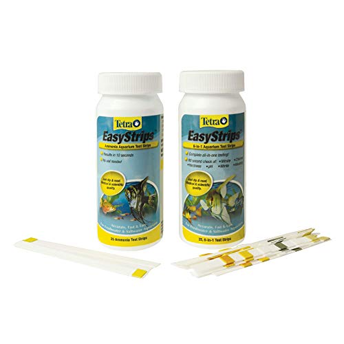 Tetra EasyStrips, Complete Aquarium Test Strips, Water Testing, 25 Count - size: 25-Count
