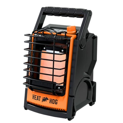 Heat Hog 9,000 BTU Portable Propane Radiant Space Heater, Indoor, Outdoor, Garage, Camping, Outdoor Sports, Boating, RVs, Tiltable Design, Gas Powered - size: 9,000 BTU