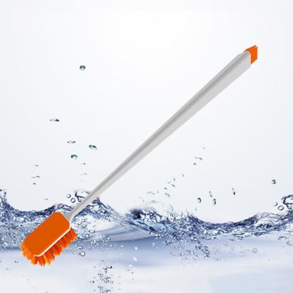 Fish Tank Cleaning Brush Long Handle Terrarium Plant Cleaning Brush Double-Sided Aquarium Cleaning Tool