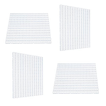 Aquarium Fish Tank Bottom Isolation, Grid Divider Tray Egg 4 Pcs,L - size: L 4pcs
