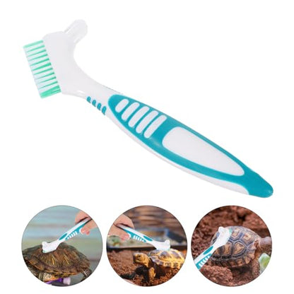 UPKOCH 2pcs Aquatic Turtle Shell Cleaning Brush Portable Mud and Dirt Remover for Tortoise Tanks and Reptile Habitats Household Use