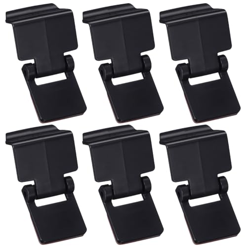 Hemobllo 6-Pack Reptile Feeding Tank Buckle Turtle Terrarium Buckle Plastic Turtle Tank Lid Lock for Reptile Easy Install Latch for Breeding Box Amphibious and Rain Forest