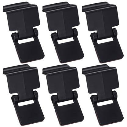 Hemobllo 6-Pack Reptile Feeding Tank Buckle Turtle Terrarium Buckle Plastic Turtle Tank Lid Lock for Reptile Easy Install Latch for Breeding Box Amphibious and Rain Forest