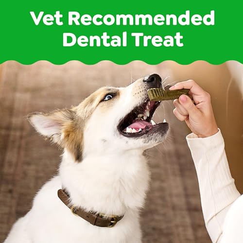 Greenies Large Natural Dental Dog Treats, Original Flavor, 34 Count | Veterinarian-recommended, cleaner teeth after 28 days, clean to gumline, for dogs 50-100 lbs, original chicken flavor - size: 34 Count (Pack of 1)