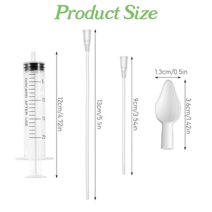 Baby Bird Feeding Syringe, Small Pet Parrot Feeder Hand Feeding Tubes Kit | Reusable Manual Bird Feeding Syringe With Spoon Tip And Soft Tube For Milk, Water, Liquid Food, Parrot, Small Pet