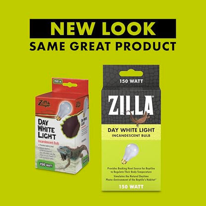 Zilla Incandescent Bulb, Day White - size: 150 Watts, style: Day White