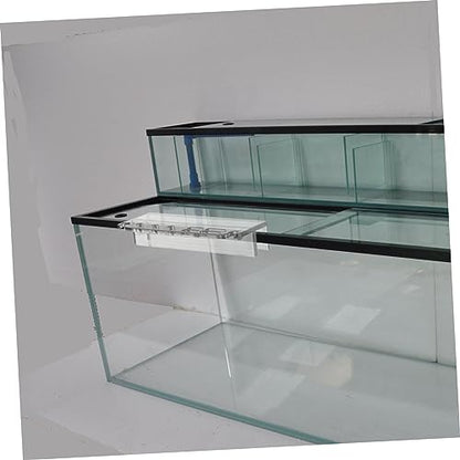 Toddmomy Fish Tank Tool Holder Plant Holder for Aquarium Algae Scraper Storage Rack Simple Installation Design