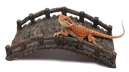 Reptile Bridge, Brown, Reptile Habitat Accessory