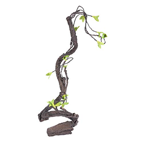 Artificial Vine Climber, Artificial Reptiles Vine Climber Jungle Forest Bend Branch Terrarium Cage Decor(WF-2) - size: WF-2