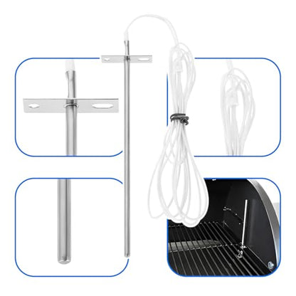Replacement for Camp Chef Digital Thermostat Controller Kit | with Meat Probe, Temperature Sensor Probe Compatible with Camp Chef Wood Pellet Grills PG24STX PG24XT PG24S PG24WWS
