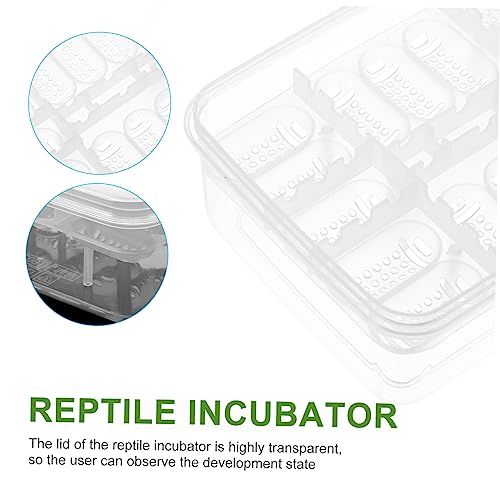 16 Grid Reptile Incubation Tray Observation Cover for Fertile Eggs for Incubator for