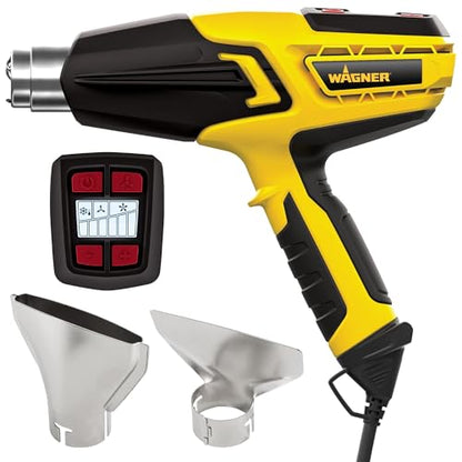 Wagner Spraytech FURNO 500 Heat Gun, 12 Settings, 150°F to 1200°F | Twelve settings from 150°F to 1200°F and two nozzles support paint removal, PVC bending and crafts. - size: FURNO 500
